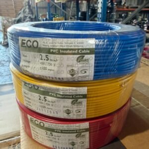 eco pvc insulated cable 2.5mm (sirim approved)