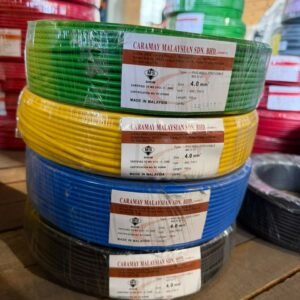 caramay pvc insulated cable 4mm (sirim approved)