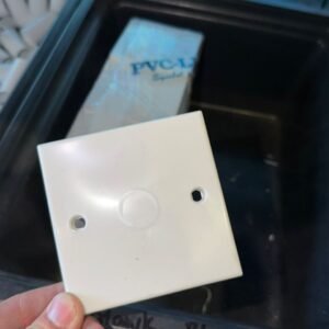 pvc blank cover