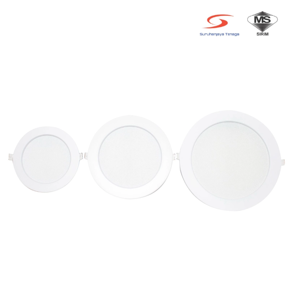 perkunas 24w 3000k 8" led recessed round downlight Perkunas 24W 3000K 8" LED Recessed Round Downlight