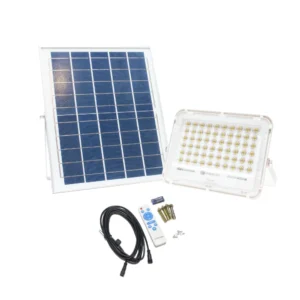 Perkunas 100W 3000K LED Solar Floodlight