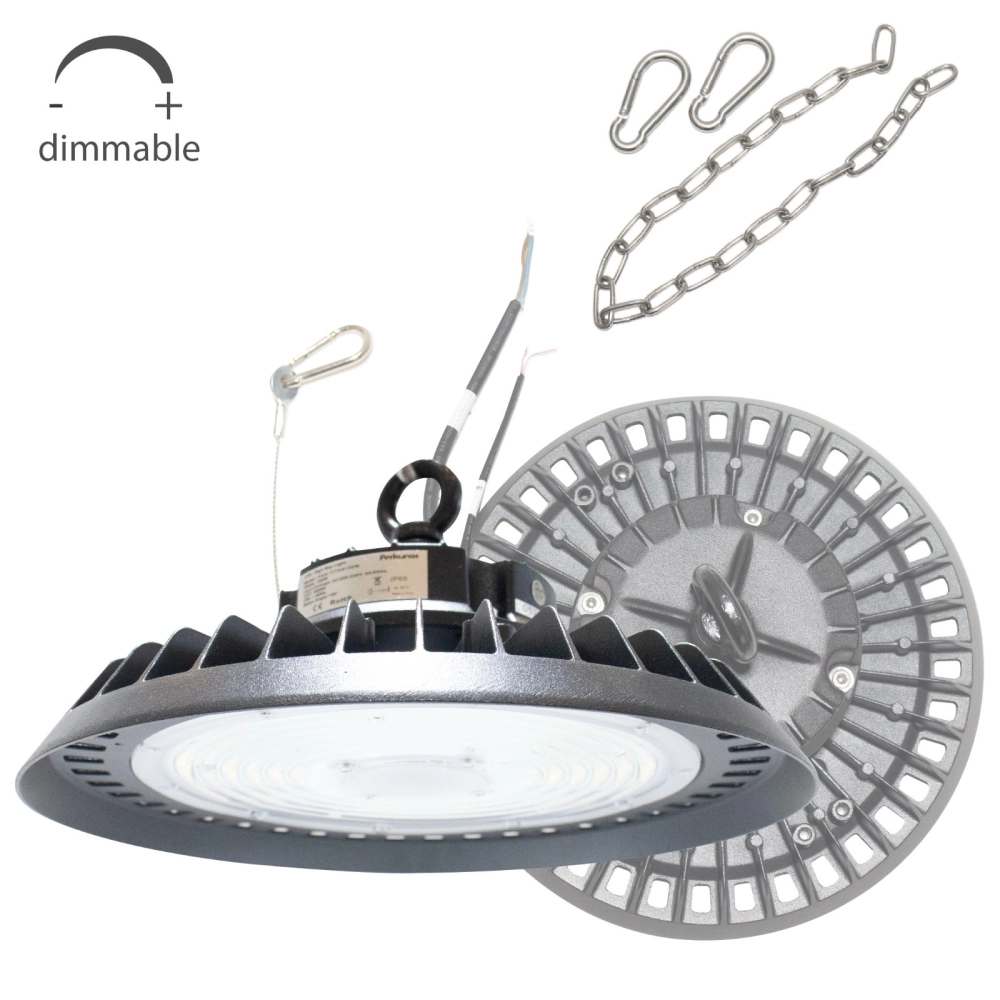 perkunas titan 300w 6500k led ufo highbay Perkunas Titan 300W 6500K LED UFO Highbay