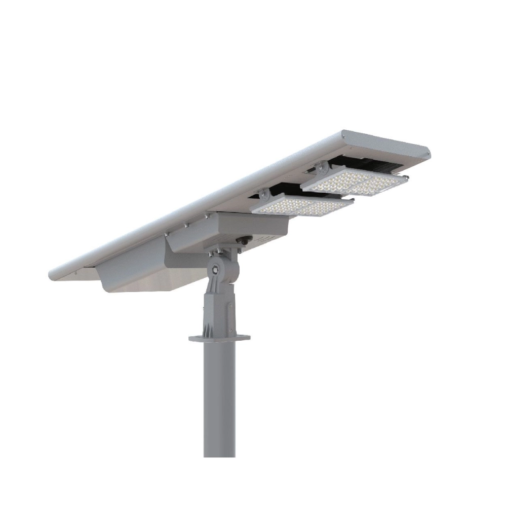perkunas tera 120w 5000k led solar street lantern Perkunas Tera 120W 5000K LED Solar Street Lantern