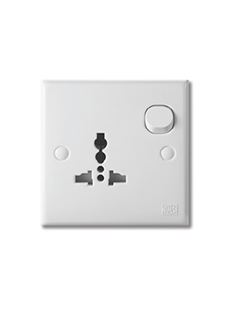 header main page products ums 3 series universal switched socket outlets 13a 250v a.c 1.png UMS 13A Universal Switch Socket 3613 3 Series