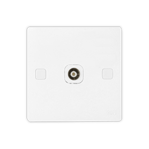 UMS 1 Gang TV Coaxial Socket 6S