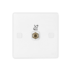 UMS 1 Gang F-type Socket (Astro) 6S