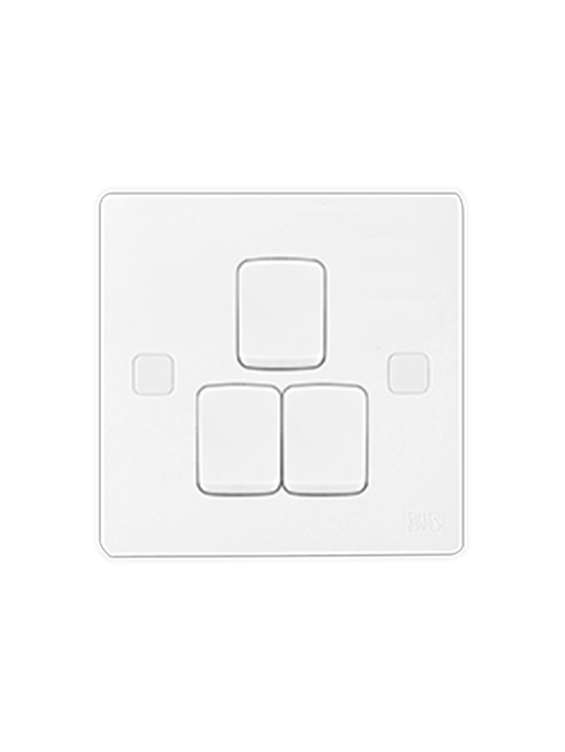 header main page products ums 6 series switches single pole 10ax 250v a.c 4 1.png UMS 10A 3 Gang 2 Way Switch 6S