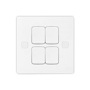 UMS 10A 4 Gang 2 Way Switch 6S