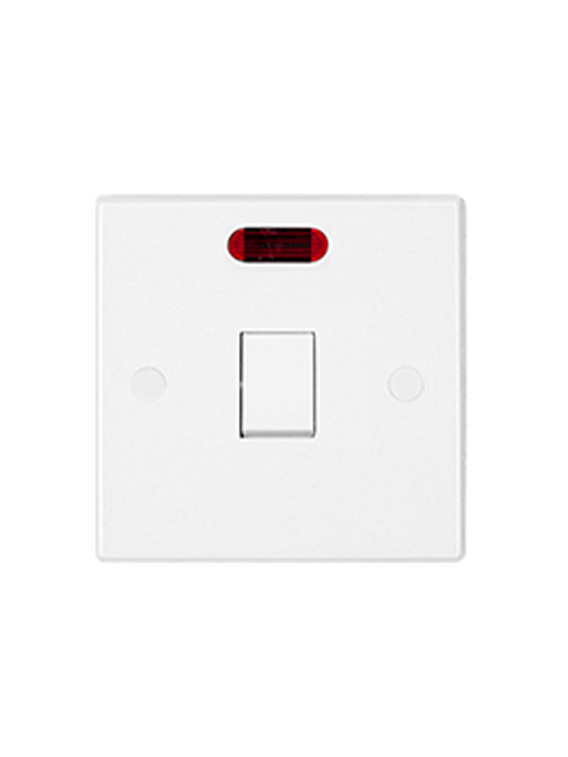 ums 20a dp switch neon metal clad UMS 20A DP Switch Neon Metal Clad