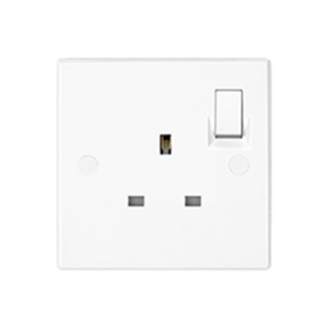 UMS 1213A 13A one-gang switched socket outlet