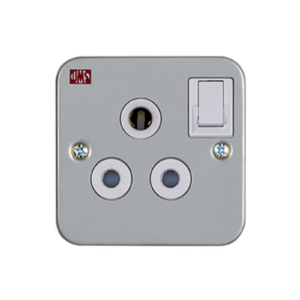 UMS 15A Single Switch Socket Metal Clad