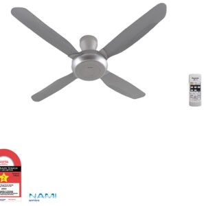 Panasonic F-M14E2VBHH 56-inch four-blade Nami ceiling fan in silver grey
