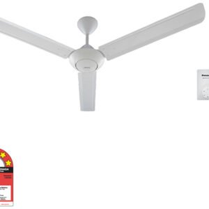 Panasonic F-M15A0VBWH 60-inch three-blade ceiling fan in white