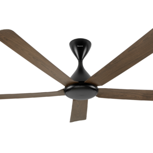 Panasonic F-M14JHVBMH 56-inch five-blade Bayu DC ceiling fan in walnut