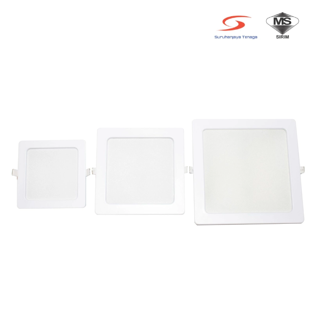 perkunas 18w 4000k 6" led recessed square downlight Perkunas 18W 4000K 6" LED Recessed Square Downlight