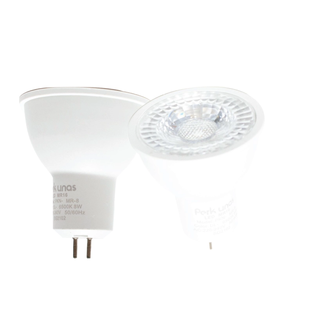 perkunas mr16 8w 6500k 240v lamp cup Perkunas MR16 8W 6500K 240V Lamp Cup